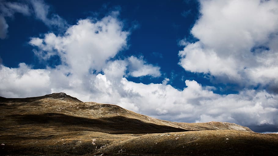 scotland, mountain, clouds, grace, nature, cloud - sky, scenics - nature HD wallpaper