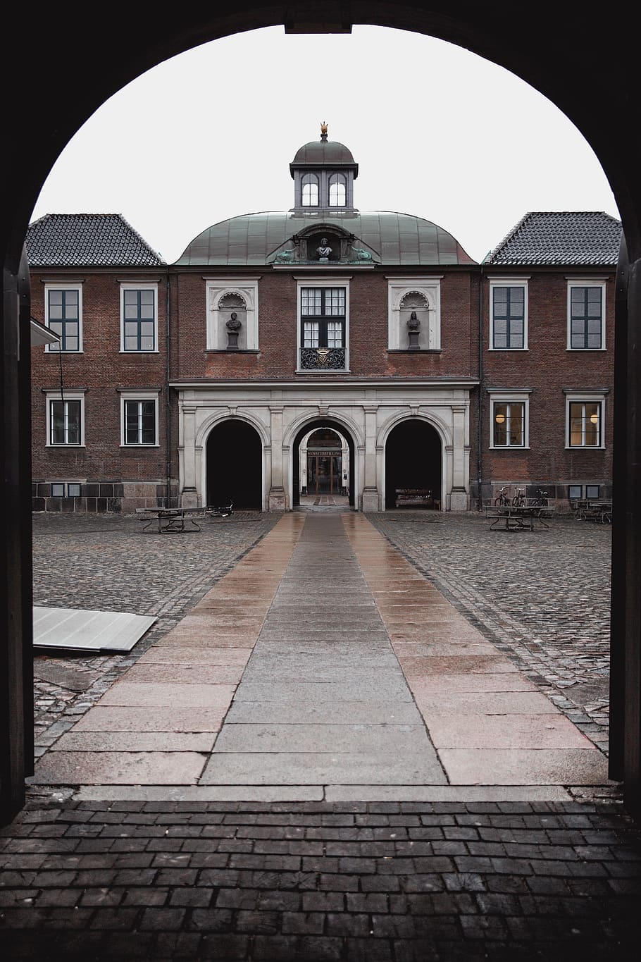 denmark, copenhagen, bricks, city, scandinavia, house, rain HD wallpaper