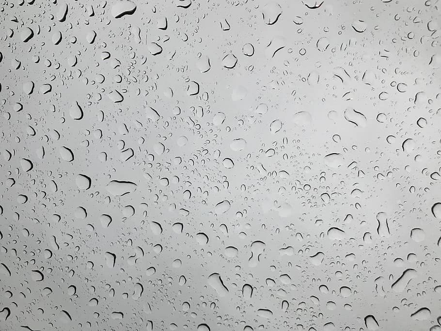 canada, toronto, liquid, pattern, rain, storm, glass, transparent, HD wallpaper