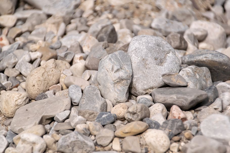 stones, river, nature, landscape, natural, solid, rock, stone - object HD wallpaper