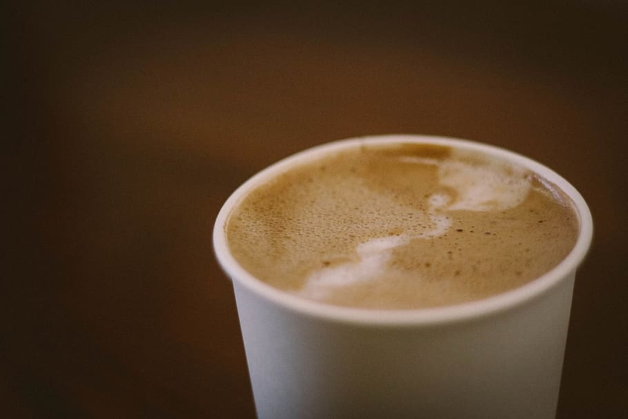 coffee, coffee shop, drinks, foam, refreshment, coffee - drink HD wallpaper