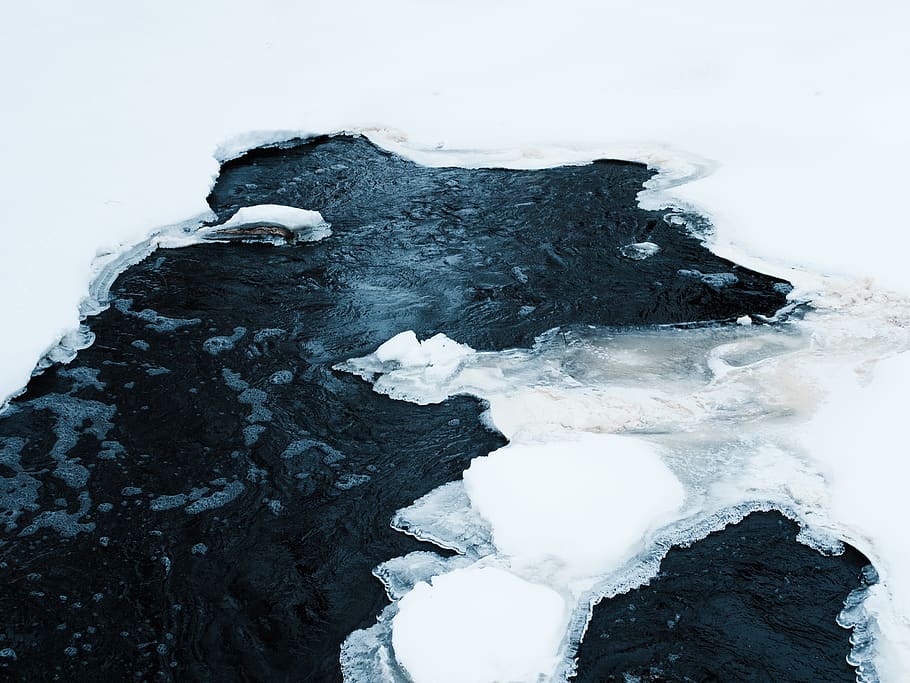 white ice surface, outdoors, mountain, nature, snow, glacier HD wallpaper