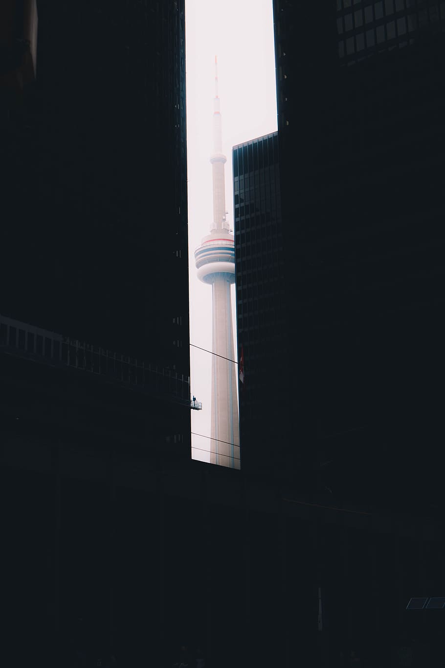 architecture, dark, building, infrastructure, sky, skyscraper HD wallpaper