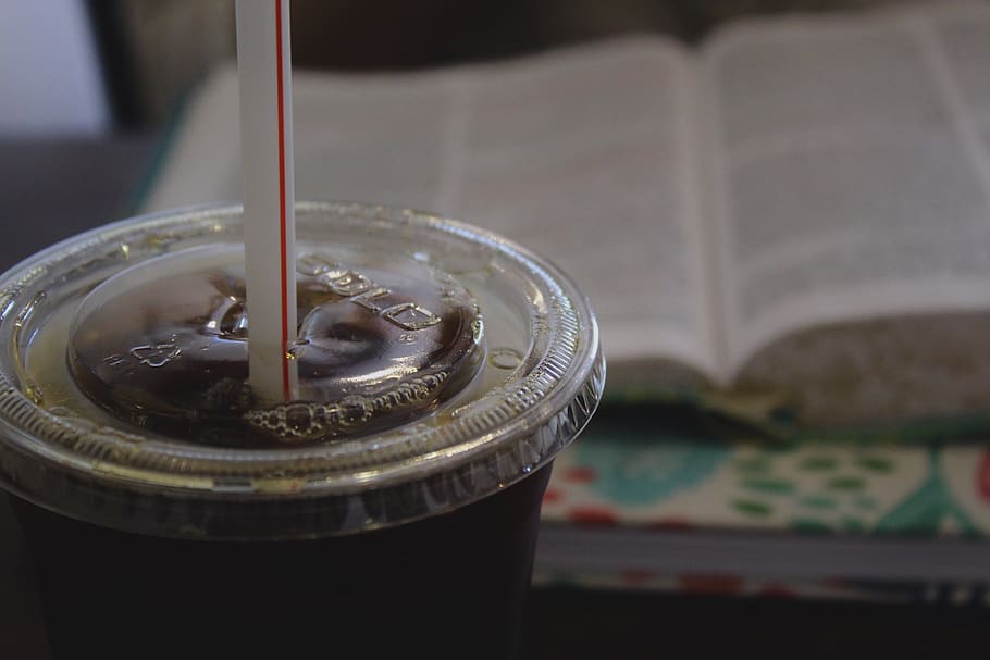 spring, summer, cold brew, coffee, focus on foreground, drink HD wallpaper