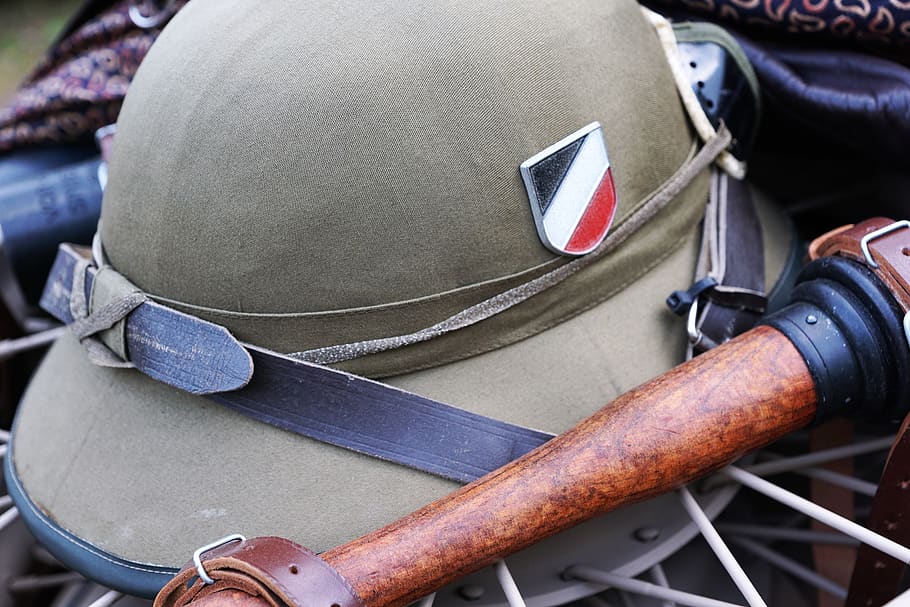 helm, old, retro, war, vintage, head, hat, fashion, leather HD wallpaper