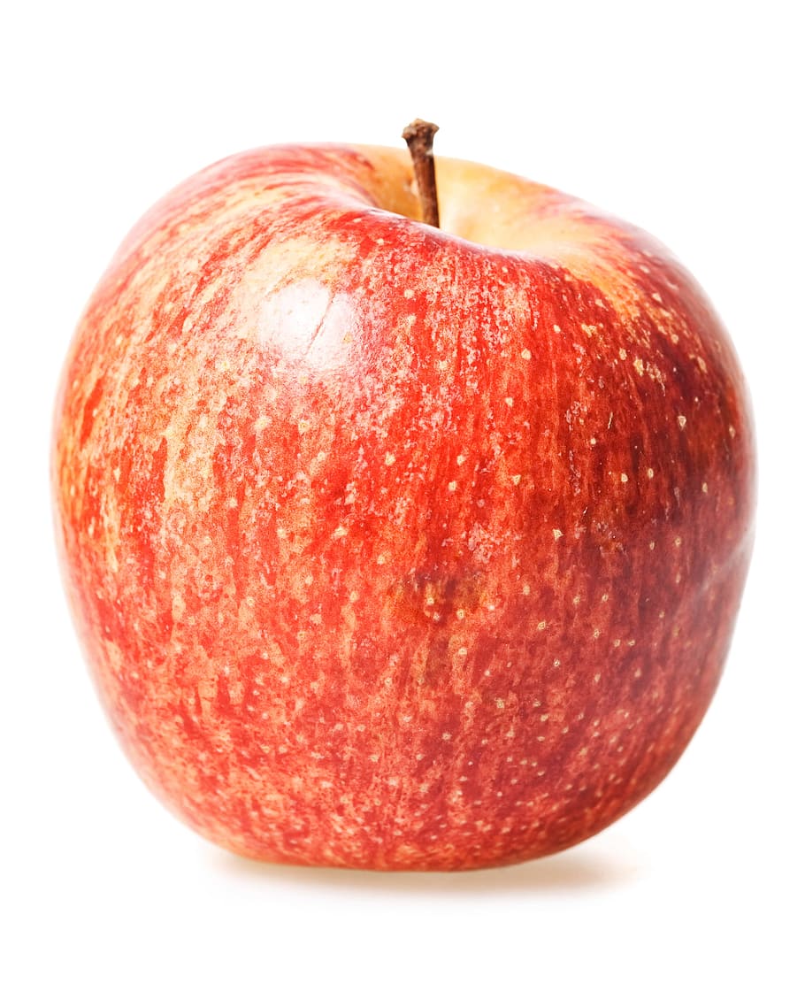 red, apple, freshness, bright, market, isolated, vegetarian HD wallpaper