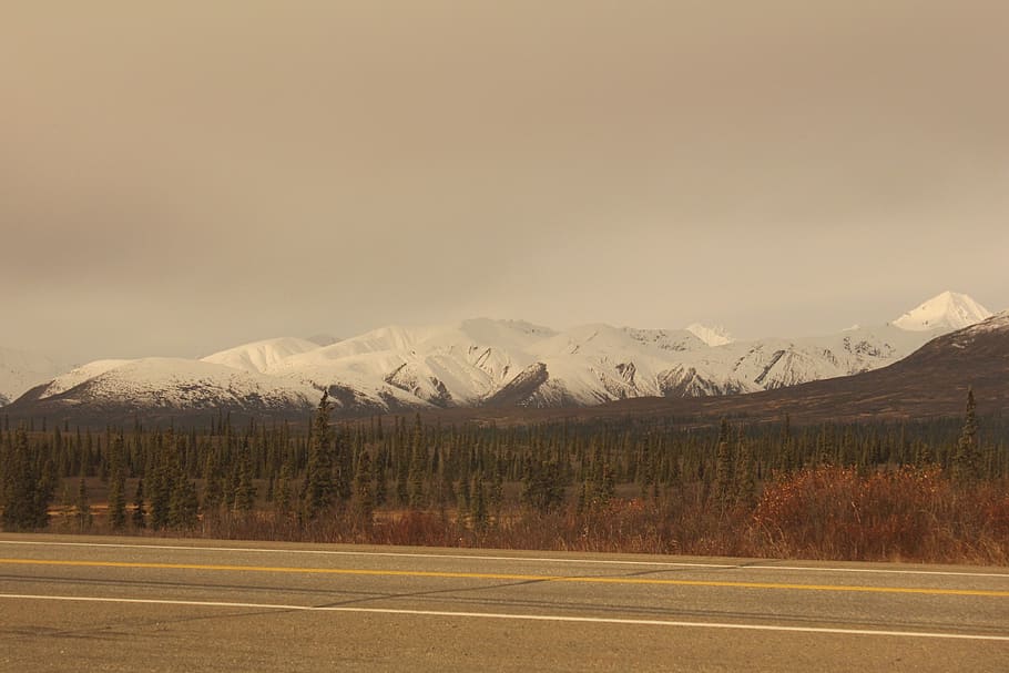 alaska, mountains, beauty in nature, scenics - nature, mountain range HD wallpaper