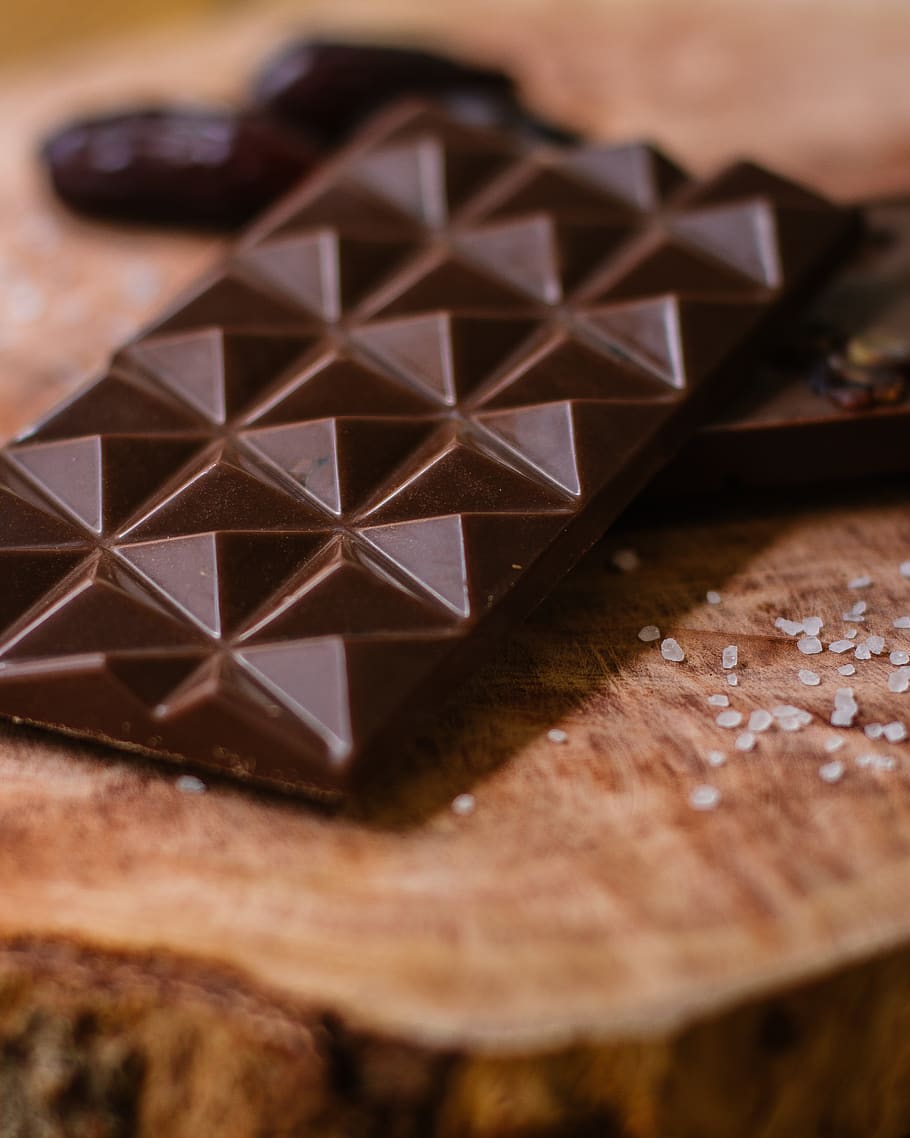 Chocolate Bars, cacao, candy, close-up, confection, cream, dairy product HD wallpaper