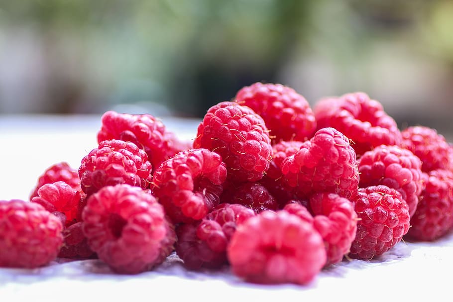 raspberries, raspberry, pink, red, summer, fruit, fruity, healthy HD wallpaper