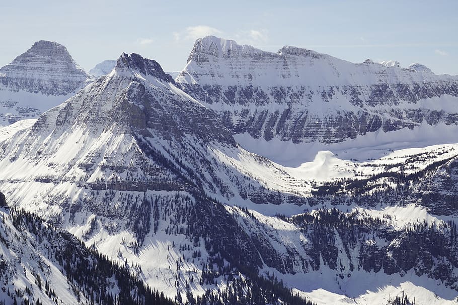 high, height, nature, winter, ice, snow, landscape, altitude HD wallpaper