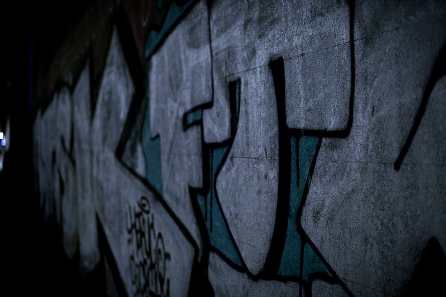italy, rome, tag, spraypain, stone wall, concrete wall, urban, HD wallpaper