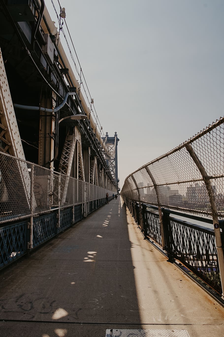 foot bridge, built structure, architecture, direction, the way forward HD wallpaper