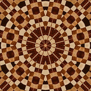 Brown and Beige Artwork, abstract painting, artistic, bright HD wallpaper
