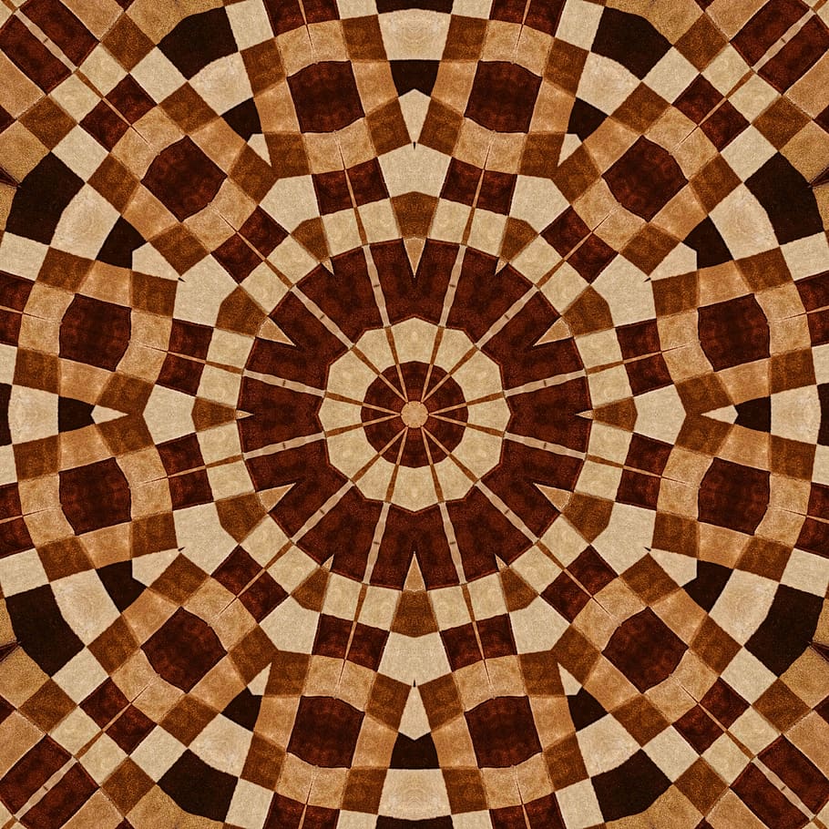 Brown and Beige Artwork, abstract painting, artistic, bright HD wallpaper
