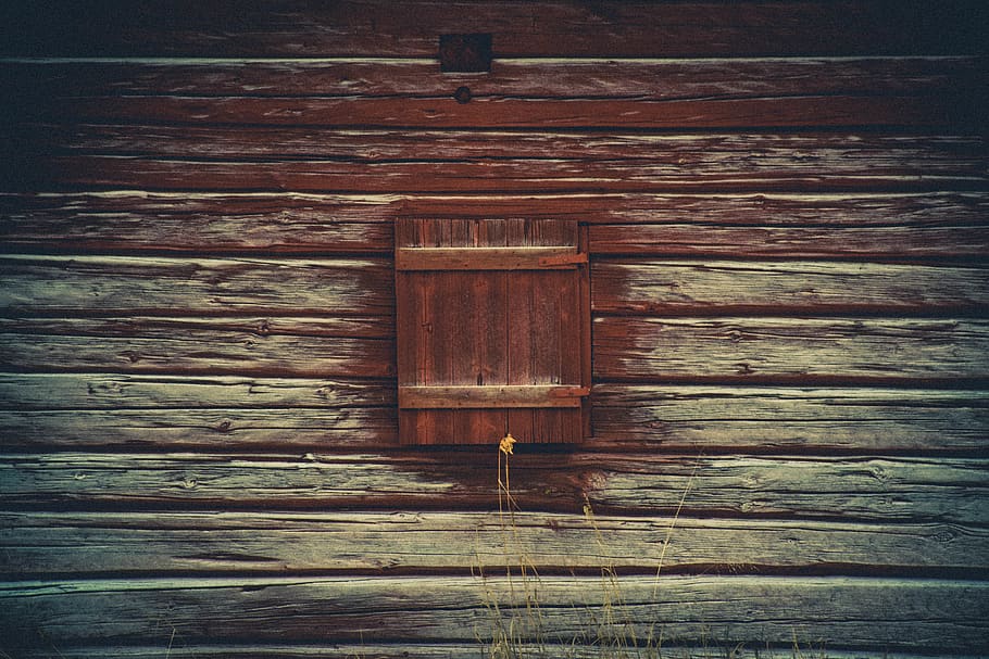brown wooden window, wood - material, no people, architecture HD wallpaper