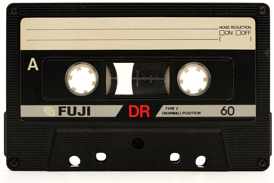 cassette, tape, magnetband, analog, hifi, audio, tinge, music