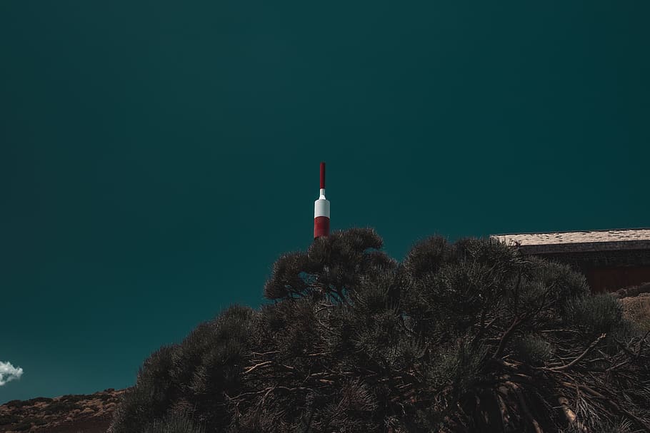 white and red lighthouse, building exterior, architecture, built structure HD wallpaper