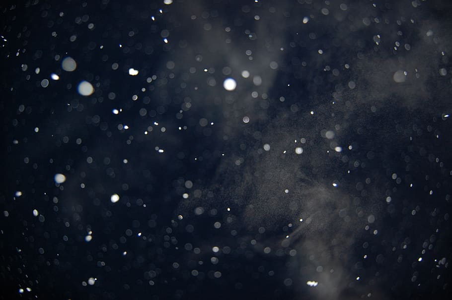 space, snow, cold temperature, night, winter, star - space HD wallpaper