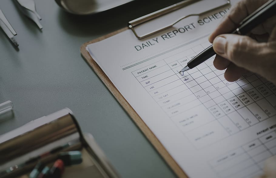 application, daily report, care, checking, checklist, clinic HD wallpaper