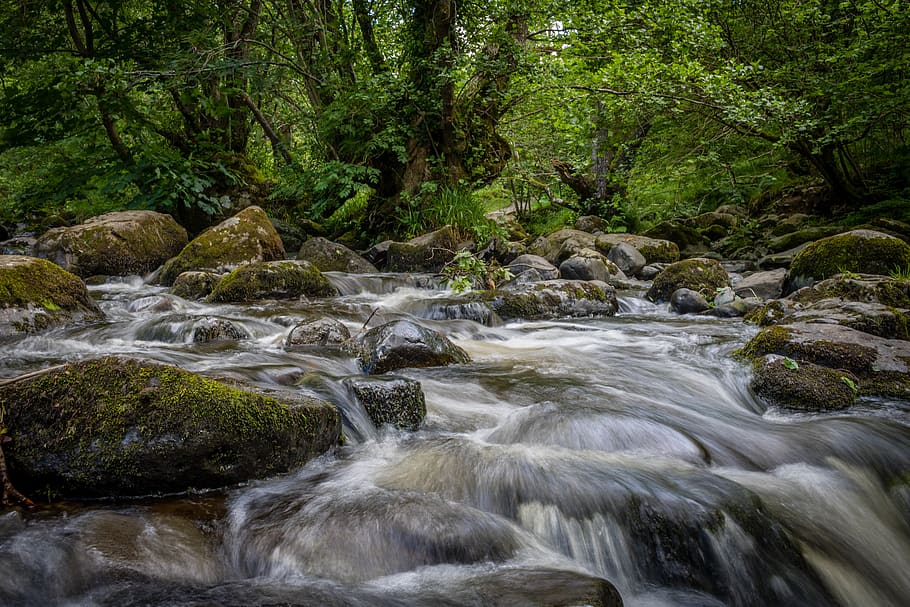 river, cumbria, landscape, nature, uk, outdoor, england, water HD wallpaper