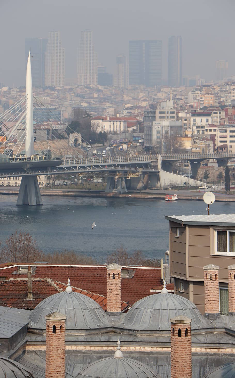 estuary, subway, bridge, baths, istanbul, süleymaniye, karaköy, HD wallpaper