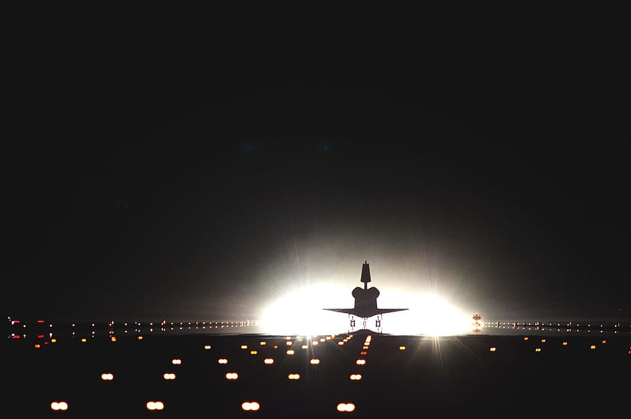 flying, aircraft, space, shuttle, transport, plane, airplane HD wallpaper