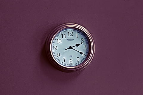 round brown analog wall clock, minute, time, hour, hand, wristwatch HD wallpaper