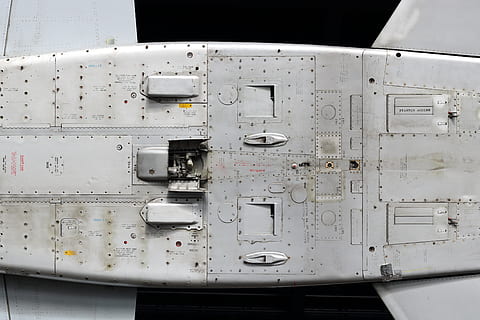 northrop, nf-5, fighter, plane, aircraft, fuselage, belly, underside HD wallpaper