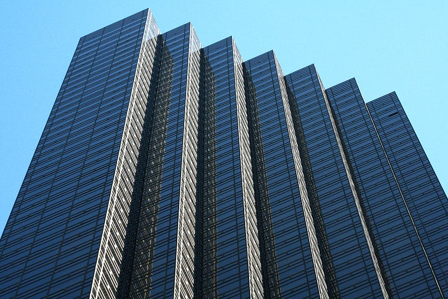 Hd Wallpaper Low Angle Photograph Of High Rise Building Architectural