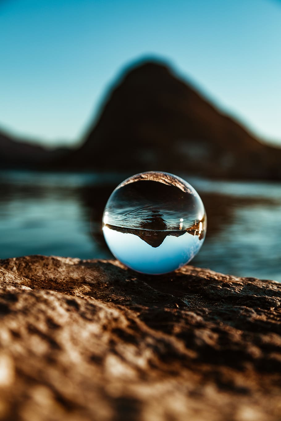 Close-Up Photo of Crystal Ball, blur, depth of field, focus, glass