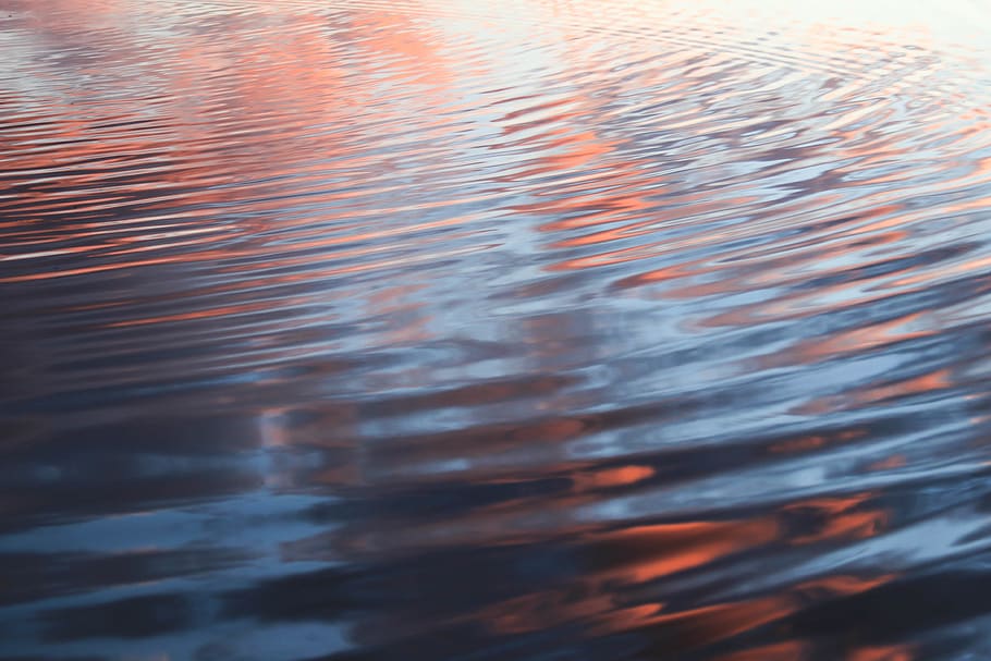 lake, water, wave, colour, colours, color, colors, abstract HD wallpaper
