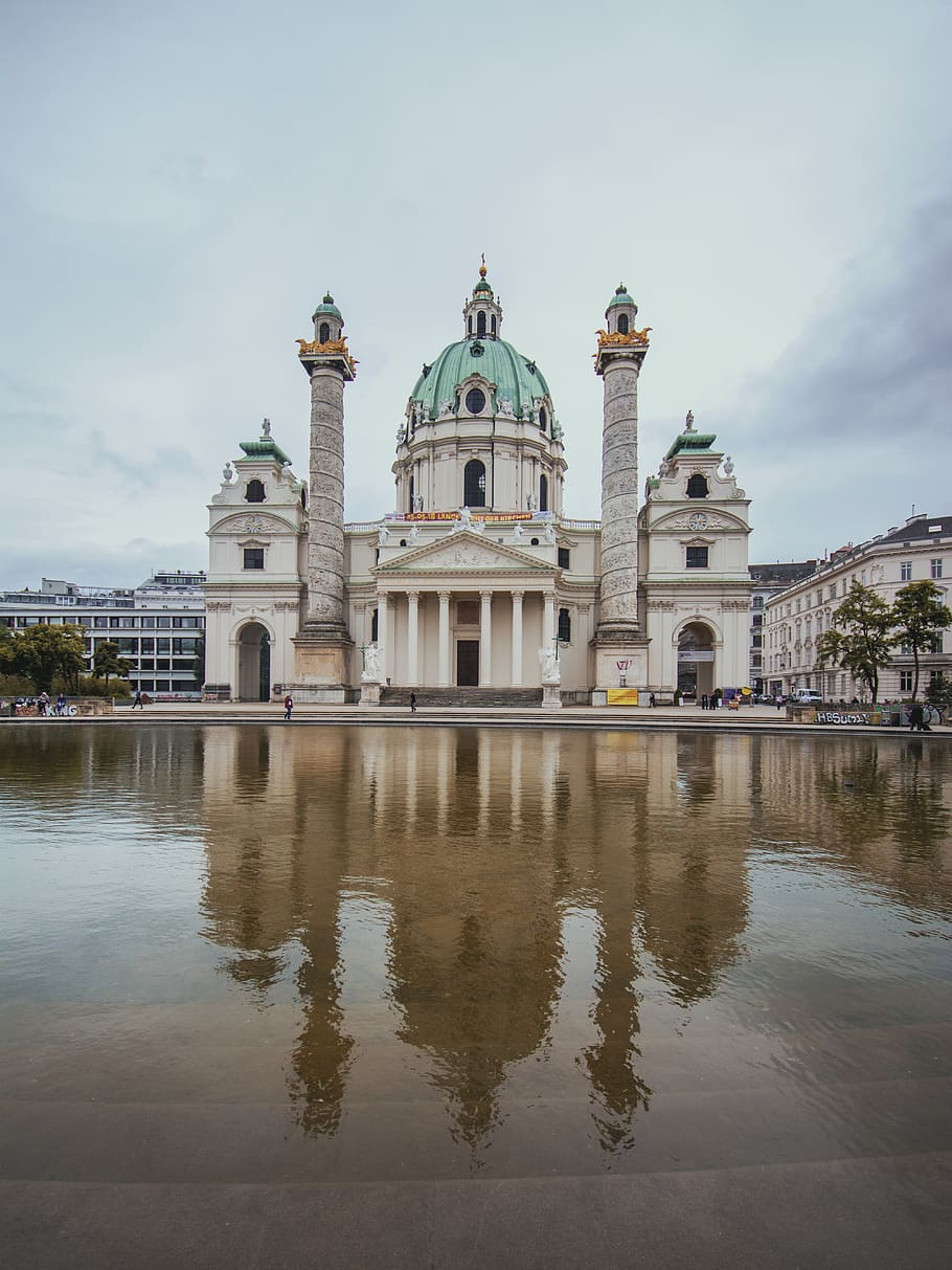 austria, vienna, building exterior, architecture, built structure HD wallpaper