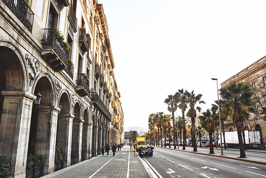 architecture, building, infrastructure, establishment, road HD wallpaper