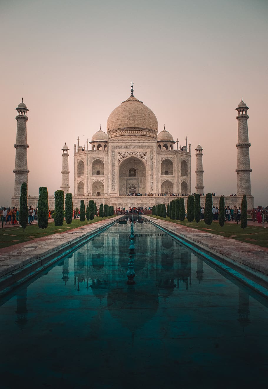 HD wallpaper: Taj Mahal, India, travel destinations, architecture, water,  reflection | Wallpaper Flare