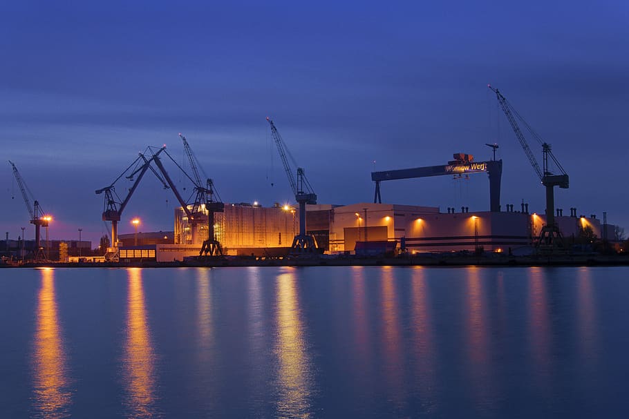 HD wallpaper: shipyard, yard view, baltic sea, maritime, cruise, repair, operation - Wallpaper Flare
