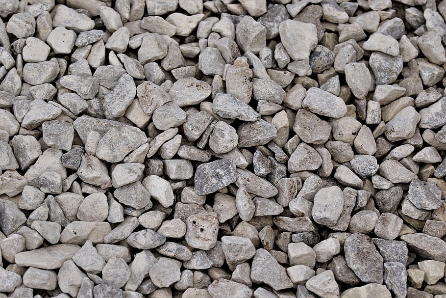 rocks, stones, background, pebbles, grey, texture, nature, worn HD wallpaper