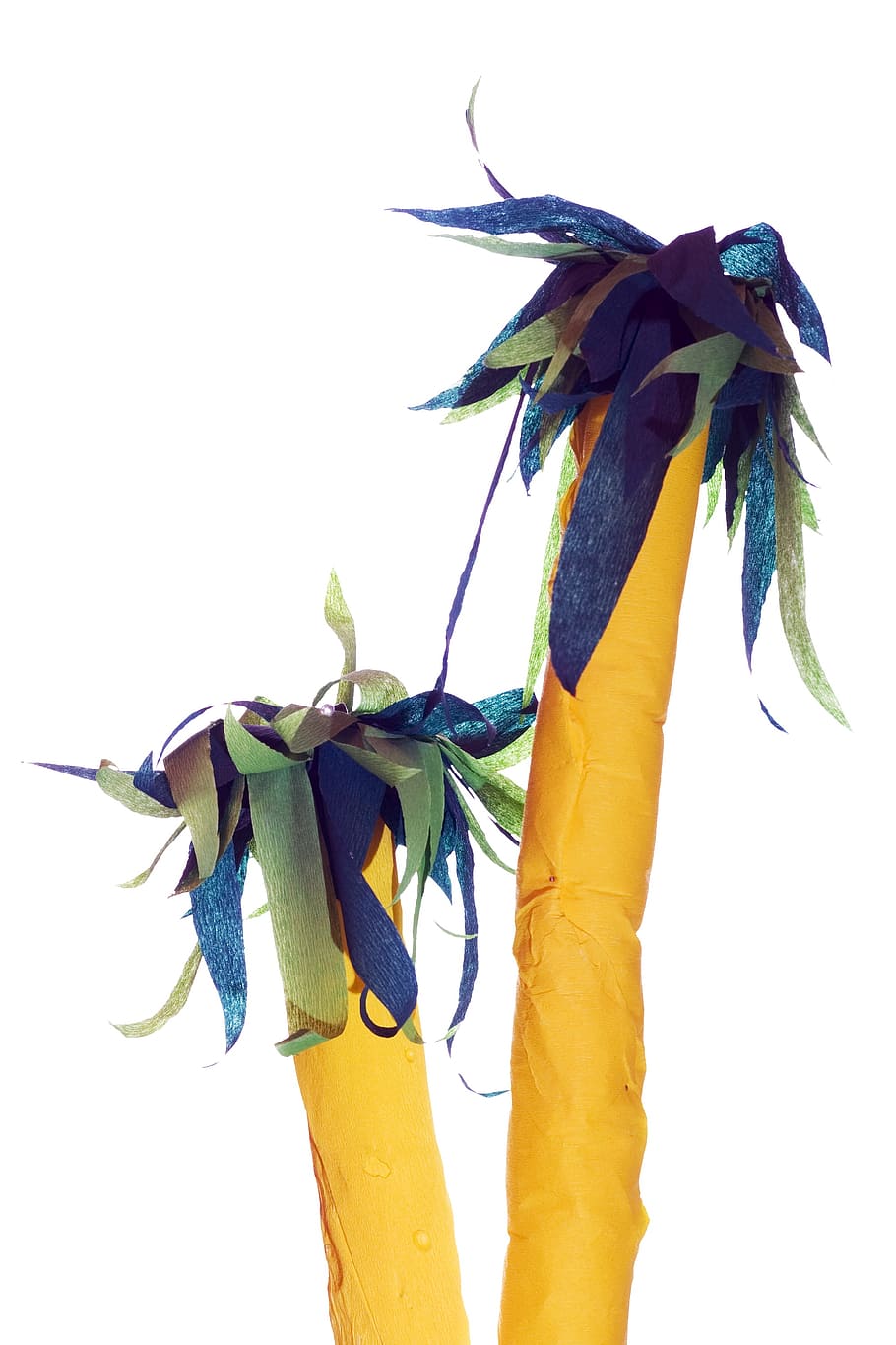 toy, tree, close-up, yellow, plant, studio shot, nature, no people HD wallpaper