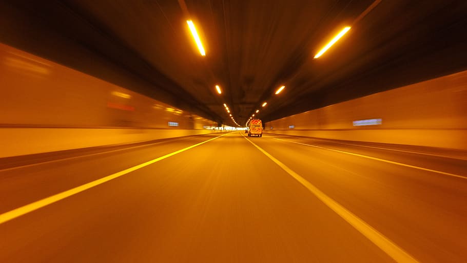 Timelapse Photography of Road, action, asphalt, blur, downtown HD wallpaper