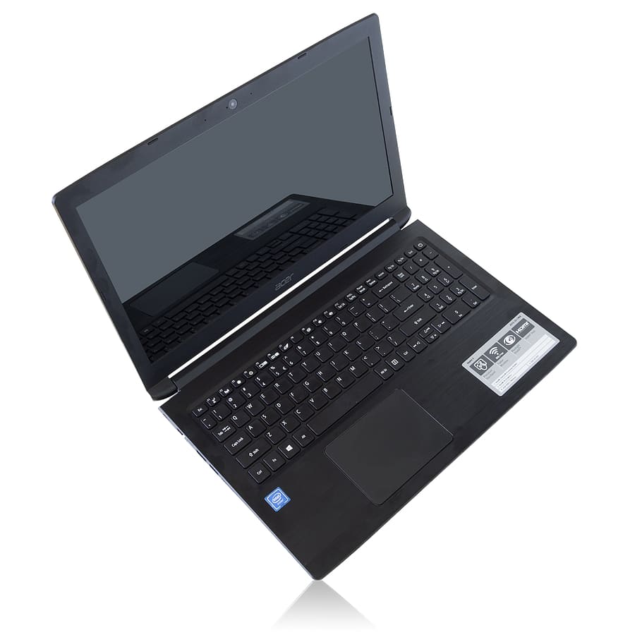 acer aspire 3 laptop, computer, notebook, isolated, keyboard, HD wallpaper