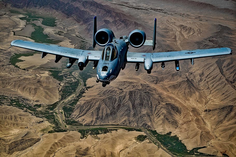 a-10 thunderbolt, united states, air force, military, gunship, HD wallpaper