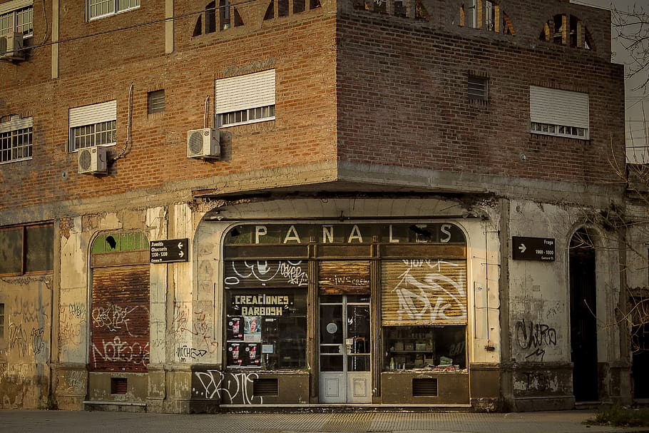 Panales storefront during daytime, building, shop, argentina, HD wallpaper