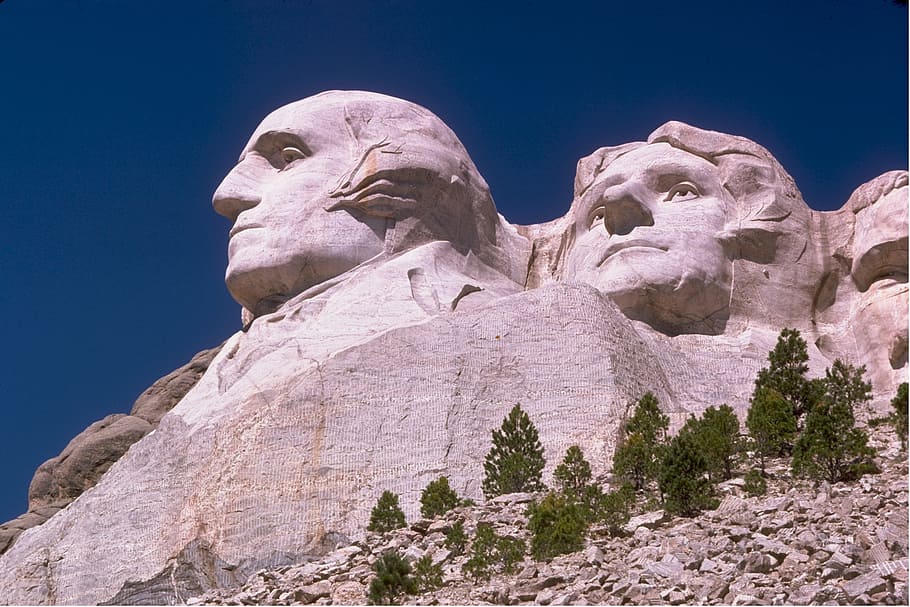 rushmore, mount, mountain, nature, landscape, sculpture, art and craft HD wallpaper
