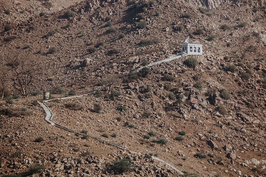 climb, mountain, stairs, no people, transportation, day, land HD wallpaper