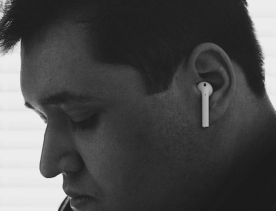 head, person, ear, human, electronics, headset, face, skin HD wallpaper