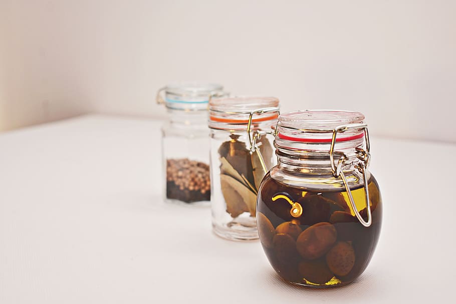 jar, spice, kitchen, container, ingredient, culinary, cooking HD wallpaper
