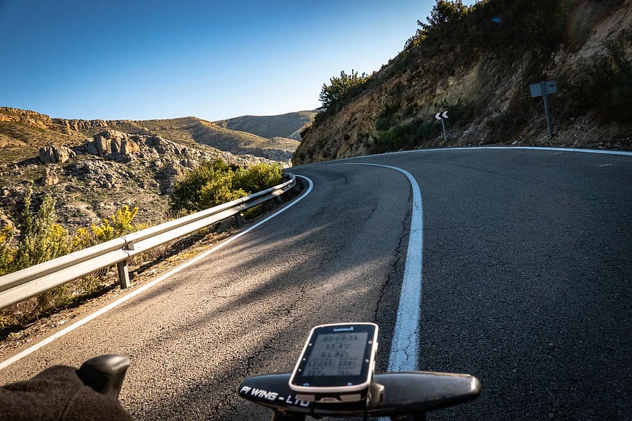 road, transportation, mountain, mountain range, connection HD wallpaper