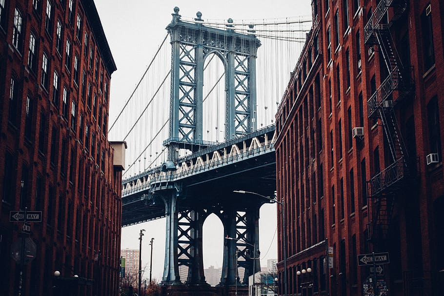 building, establishment, bridge, infrastructure, architecture HD wallpaper