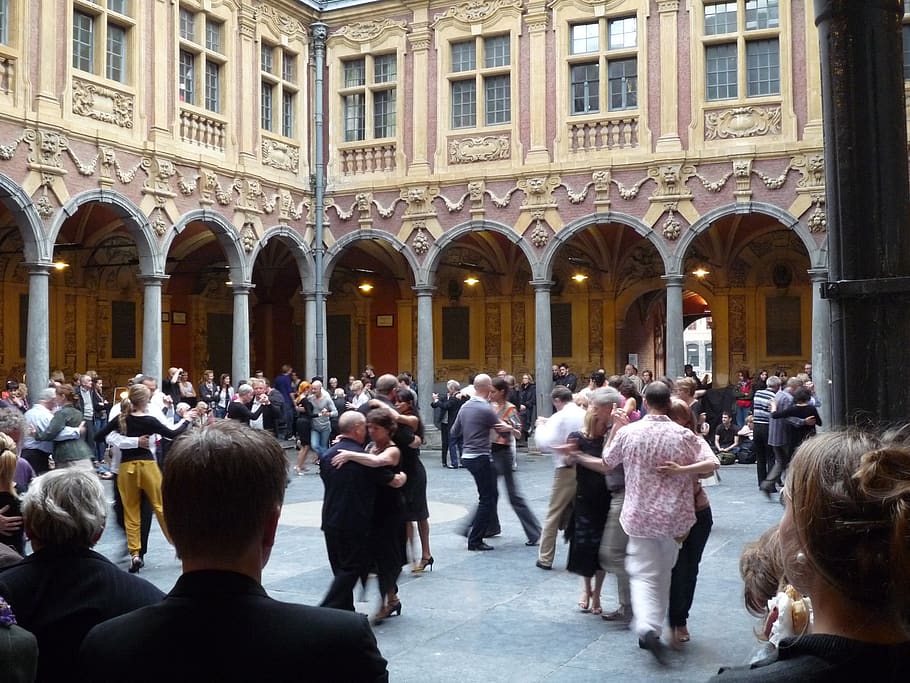 france, lille, tango, crowd, large group of people, real people HD wallpaper