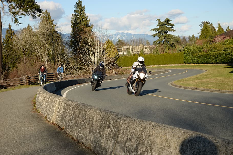 canada, vancouver, tree, plant, sport, real people, men, transportation HD wallpaper