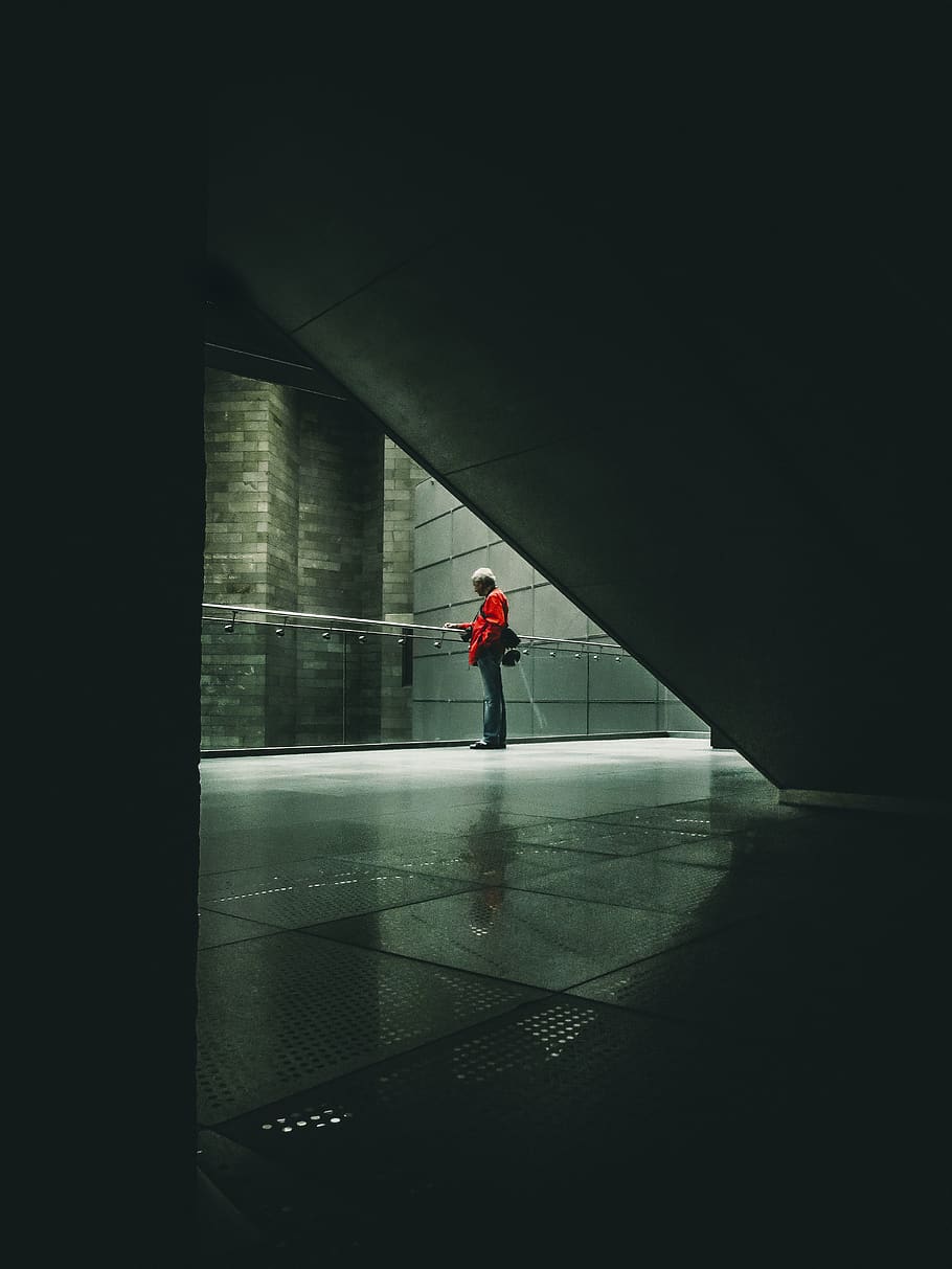 architecture, building, infrastructure, design, floor, reflection HD wallpaper